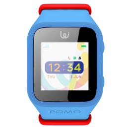 pomo waffle blue smart watch